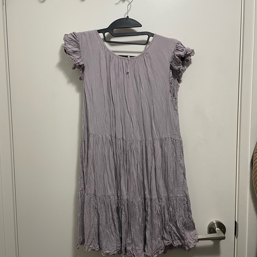 Wilfred Sidonie Dress in Gull Grey
